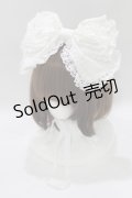 BABY,THE STARS SHINE BRIGHT / シャン・ドゥ・フルールリボンヘッドドレス  オフ白 H-25-12-23-1079-BA-AC-NS-ZH