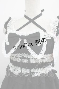 画像4: BABY,THE STARS SHINE BRIGHT / シャーリングベビードールジャンパースカート Free ブラック H-25-12-23-1001-BA-OP-NS-ZH