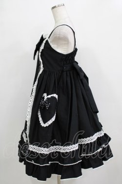 画像2: BABY,THE STARS SHINE BRIGHT / くみゃちゃんのHeart Sugar Decorationジャンパースカート Free ブラック H-25-12-23-1010-BA-OP-NS-ZH