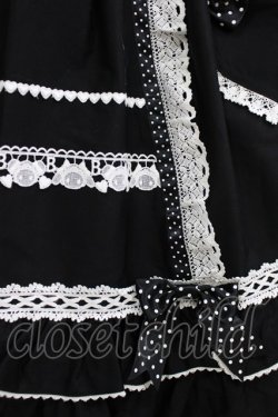 画像5: BABY,THE STARS SHINE BRIGHT / くみゃちゃんのHeart Sugar Decorationジャンパースカート Free ブラック H-25-12-23-1010-BA-OP-NS-ZH