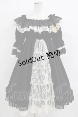 画像1: ALICE and the PIRATES / コーディリアワンピース Free ブラック H-25-12-23-1011-PA-OP-NS-ZH