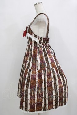 画像2: ALICE and the PIRATES / St.Lily Wolf〜狼騎士と百合の誓い〜柄ジャンパースカートII Free ボルドー H-25-12-23-1012-PA-OP-NS-ZH