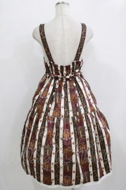 画像3: ALICE and the PIRATES / St.Lily Wolf〜狼騎士と百合の誓い〜柄ジャンパースカートII Free ボルドー H-25-12-23-1012-PA-OP-NS-ZH