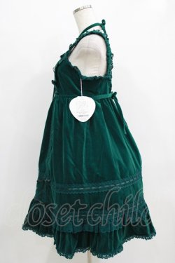 画像2: BABY,THE STARS SHINE BRIGHT / 別珍ベビードールジャンパースカート Free グリーン H-25-12-23-1002-BA-OP-NS-ZH