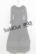 Innocent World / カトリーヌワンピース M ブラック H-25-12-23-1016-IW-OP-NS-ZH