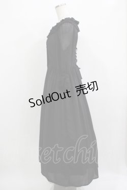 画像2: Innocent World / カトリーヌワンピース M ブラック H-25-12-23-1016-IW-OP-NS-ZH