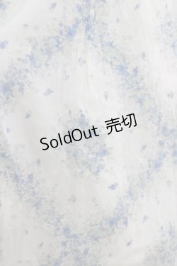 画像4: Innocent World / フラワーチュールワンピース M 生成り/ブルー H-25-12-23-1017-IW-OP-NS-ZH