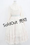 Little Dipper（海外ロリータブランド） / お嬢様のクラシカルワンピース L 生成り H-25-12-23-1018-EL-OP-NS-ZH