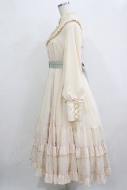 画像2: Little Dipper（海外ロリータブランド） / お嬢様のクラシカルワンピース L 生成り H-25-12-23-1018-EL-OP-NS-ZH