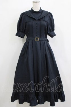 画像1: Kurumi Collaboration / マリンアカデミアワンピース LL ネイビー H-25-12-23-1019-GO-OP-NS-ZH