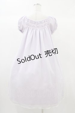 画像2: ALICE and the PIRATES / Nighty nightミニ袖ジャンパースカート Free ラベンダー H-25-12-24-029-PA-OP-NS-ZH