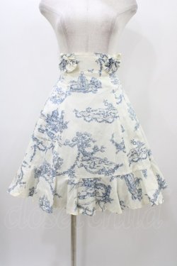 画像1: Innocent World / エンジェルランドスカート Free/50cm丈 オフ/ブルー H-25-12-24-033-IW-SK-NS-ZH