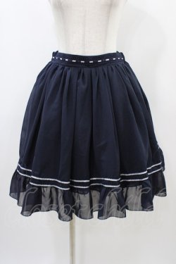 画像3: axes femme / リバーシブルスカート M ネイビー H-25-12-24-035-AX-SK-NS-ZH