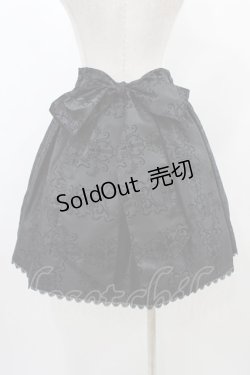 画像2: metamorphose / フロッキースカート Free ブラック H-25-12-24-036-ME-SK-NS-ZH