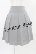 F i.n.t / ボックスプリーツスカート Free GRAY H-25-12-24-037-CA-SK-NS-ZH