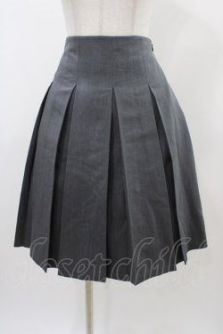 画像1: F i.n.t / ボックスプリーツスカート Free GRAY H-25-12-24-037-CA-SK-NS-ZH