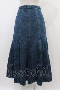 画像2: PINK HOUSE / デニムスカート L ブルー H-25-12-24-039-LO-SK-NS-ZH