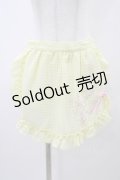 Angelic Pretty / オリジナルロゴギンガムフリルエプロン Free イエロー H-25-12-24-042-AP-SK-NS-ZH