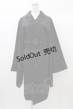 画像1: Favorite / テーラー襟着物袖タイトワンピース Free ブラック H-25-12-24-043-LO-OP-NS-ZH