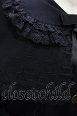 画像4: metamorphose / 刺繍入りケープ付スプリングコート Free ブラック H-25-12-24-049-ME-CO-NS-ZH (4)