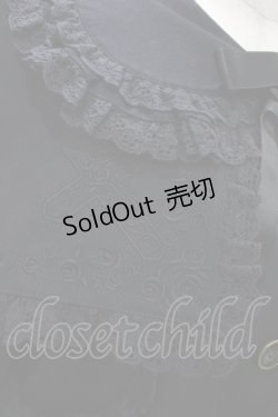 画像4: metamorphose / 刺繍入りケープ付スプリングコート Free ブラック H-25-12-24-049-ME-CO-NS-ZH