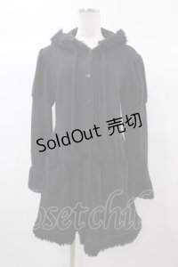 BABY,THE STARS SHINE BRIGHT / うさみみコートワンピース Free ブラック H-25-12-24-051-BA-OP-NS-ZH