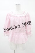 Angelic Pretty / Resortブラウス（ギンガム） Free ピンク H-25-12-24-053-AP-BL-NS-ZH