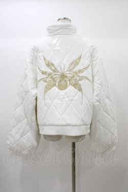 画像2: Favorite / さろきちさんコラボグッズ エナメル ・キルティング・ブルゾン Free オフ H-25-12-24-055-LO-JA-NS-ZH