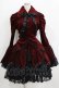 画像1: VISIBLE / レースフリル別珍ジャケット＆スカート  ボルドー H-25-12-24-1002-GO-JA-KB-ZH (1)