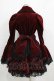 画像3: VISIBLE / レースフリル別珍ジャケット＆スカート  ボルドー H-25-12-24-1002-GO-JA-KB-ZH (3)