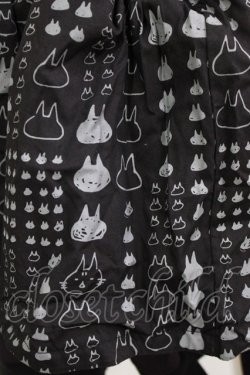 画像4: MINT NeKO / ZIPギャザースカート  黒×紫 H-25-12-24-1024-HN-SK-KB-ZH