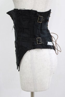 画像2: alice auaa / 剥離コルセット  ブラック H-25-12-24-1025-AA-TO-KB-ZH