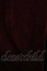画像4: VISIBLE / レースフリル別珍ジャケット＆スカート  ボルドー H-25-12-24-1002-GO-JA-KB-ZH (4)