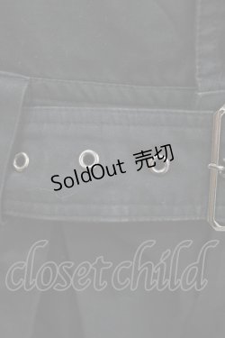 画像5: BPN / フラップベルト付きサロペットパンツ M 黒 H-25-12-24-1028-GO-OP-KB-ZH