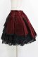 画像6: VISIBLE / レースフリル別珍ジャケット＆スカート  ボルドー H-25-12-24-1002-GO-JA-KB-ZH (6)