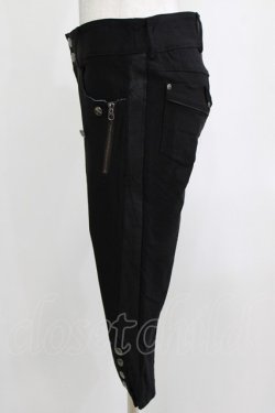 画像2: Ozz Croce / 刺繍ポケットパンツ  ブラック H-25-12-24-1033-OO-PA-KB-ZH