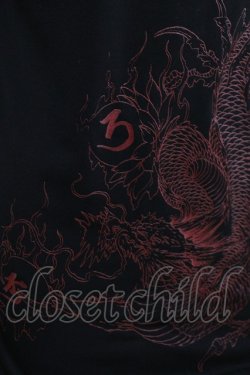 画像4: Qutie Frash / クロスインナートップス  黒×赤 H-25-12-24-1040-QU-TO-KB-ZH