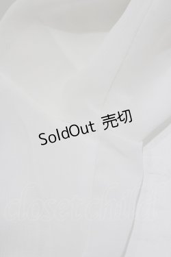 画像4: PUTUMAYO / ジョーゼットボウカラーブラウス  白 H-25-12-24-1049-PT-BL-KB-ZH