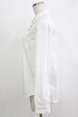 画像2: MILK / KISS KISSブラウス  オフ×レッドLIP H-25-12-24-1050-ML-BL-KB-ZH