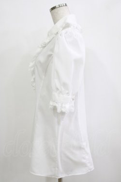 画像2: MIHO MATSUDA / ブラウス・リロゼ半袖 L  H-25-12-24-1051-GO-BL-KB-ZH