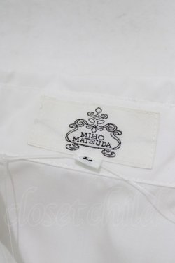 画像5: MIHO MATSUDA / ブラウス・リロゼ半袖 L  H-25-12-24-1051-GO-BL-KB-ZH