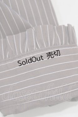 画像5: Sheglit / ストライプレースブラウス Ｍ オールドローズ H-25-12-24-1053-EL-BL-KB-ZH