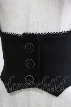 画像4: Sheglit / "Noble"ホルターリボンベスト M 黒 H-25-12-24-1056-EL-ZA-KB-ZH