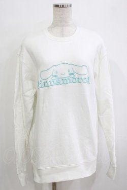 画像1: merry jenny / Cinnamorollトレーナー  オフホワイト H-25-12-24-1063-LO-TO-KB-ZH