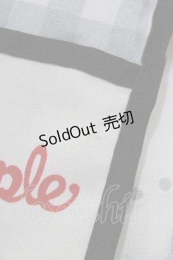 画像3: Shirley Temple / チェリーギンガム柄エコバッグ L ブラック H-25-12-24-1066-ET-BG-KB-ZH