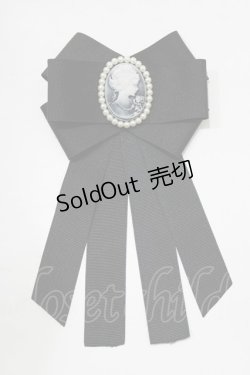 画像2: MIHO MATSUDA / カメオブローチ  ブラック H-25-12-24-1069-GO-ZA-KB-ZH