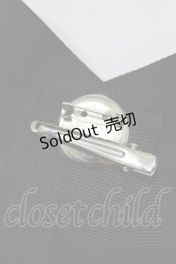 画像4: MIHO MATSUDA / カメオブローチ  ブラック H-25-12-24-1069-GO-ZA-KB-ZH