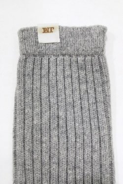 画像2: Jane Marple / ニットアームウォーマー  グレー H-25-12-24-1071-JM-ZA-KB-ZH