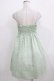 画像3: Emily Temple cute / ポンポンジャガードノースリーブワンピース  ミントグリーン H-25-12-24-1006-ET-OP-KB-ZH (3)