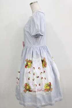 画像2: Emily Temple cute / Fruitバスケットワンピース  サックス H-25-12-24-1007-ET-OP-KB-ZH